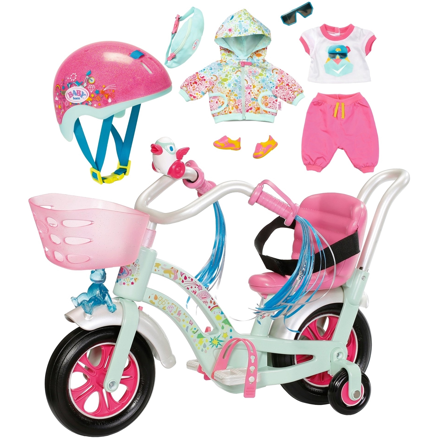 baby born bike outfit